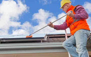 Dromara soft wash roof cleaning